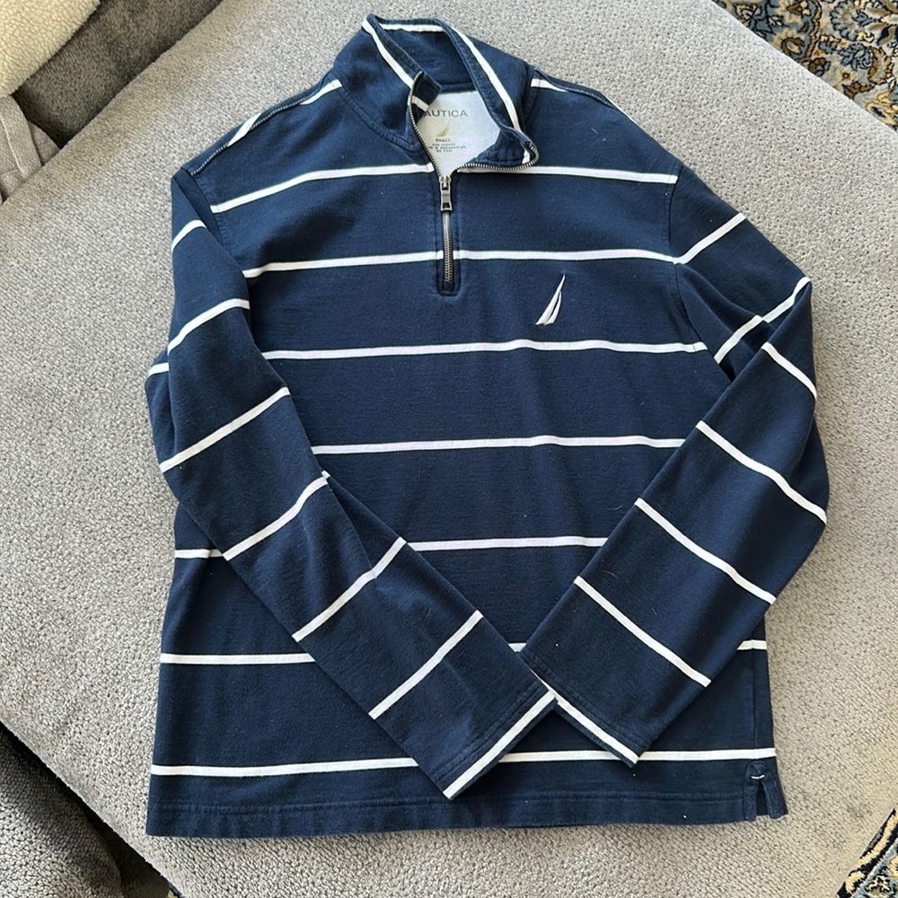 Men’s Nautica Quarter Zip sweatshirt